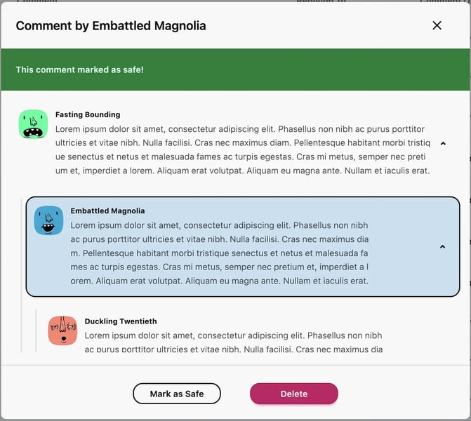 detail dialog
